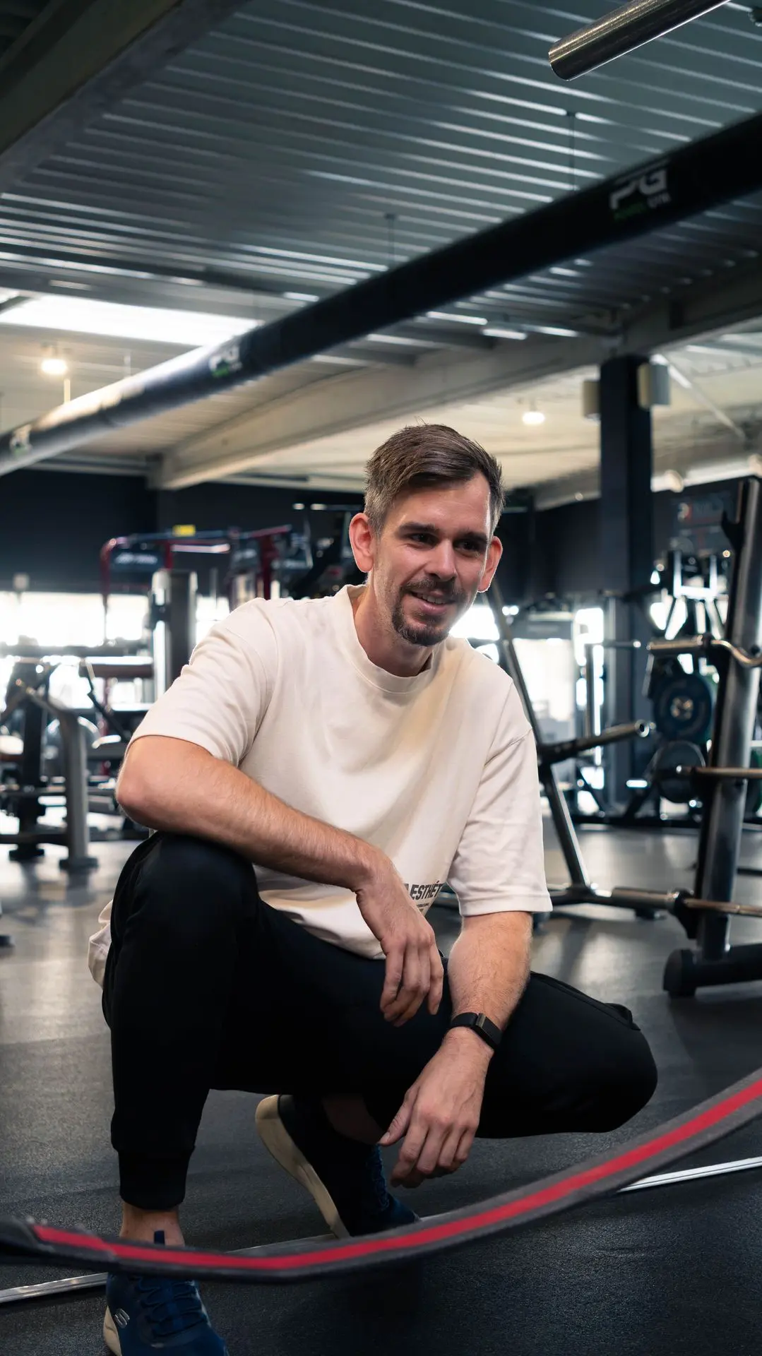 Vrije gewichten bij Powergym Izegem